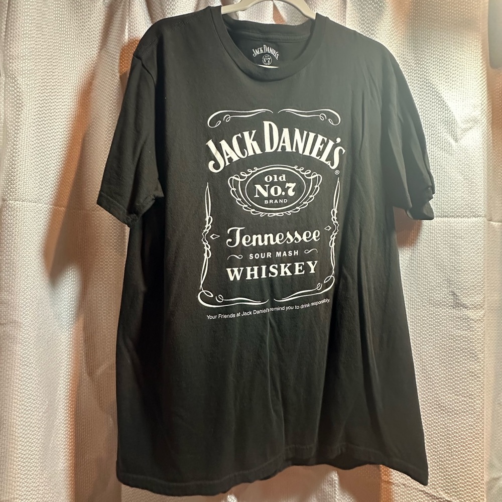 Vintage Style Jack Daniel’s Tennessee Whiskey Old No.7 T-Shirt – XL